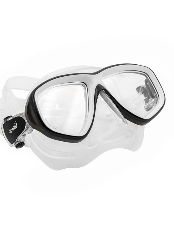 Apollo Voda Dive Mask Clear White