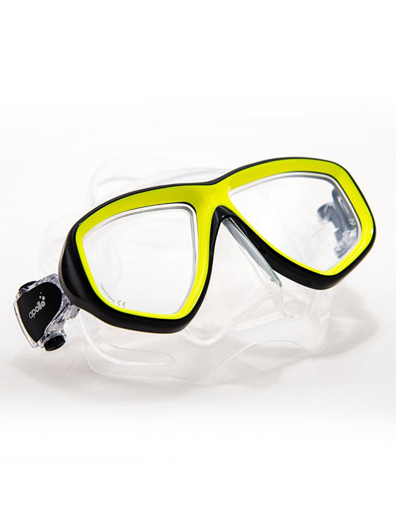 Apollo Voda Dive Mask Clear Yellow