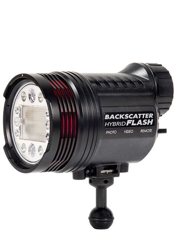 Backscatter Hybrid Flash Front Left Side