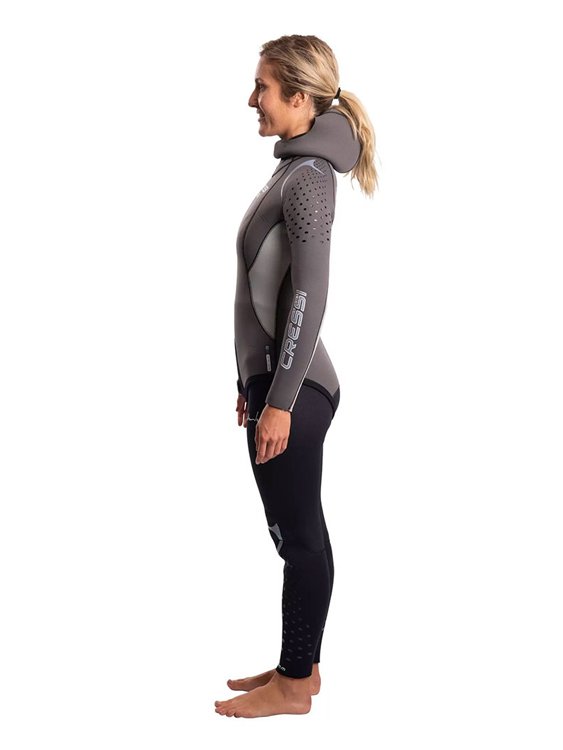 Cressi Free 5mm Freediving Wetsuit Ladies Side