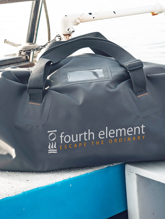 Fourth Element Argo Dry Duffle Bag 44L Lifestyle On Boat