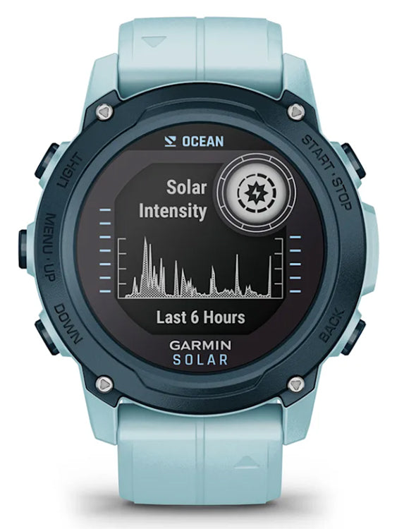 Garmin Descent G1 Solar Dive Computer Ocean Azure Intensity