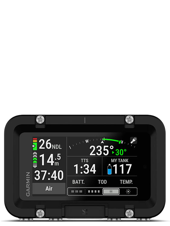 Garmin Descent X50i Dive Computer Dive Screen