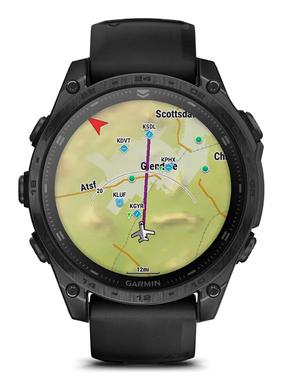 Garmin Tactix 8 47mm Front GPS Maps