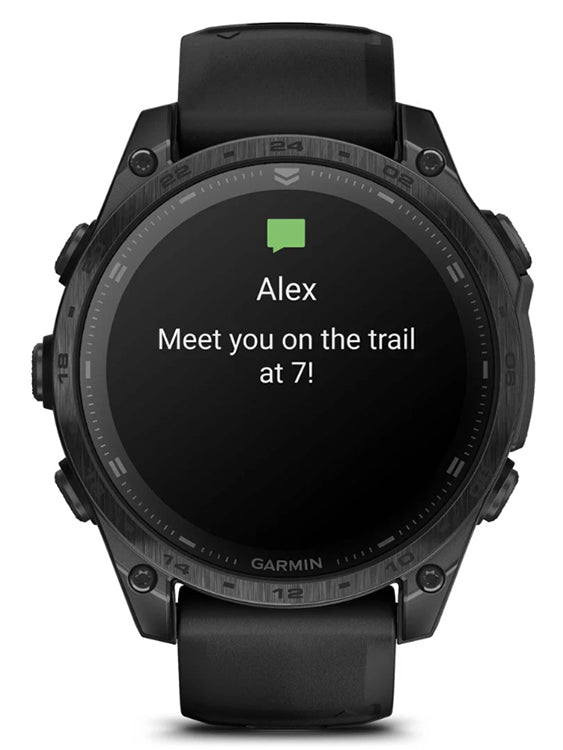 Garmin Tactix 8 47mm Front Messages