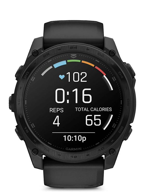 Garmin Tactix 8 AMOLED 51mm Front Sports Mode