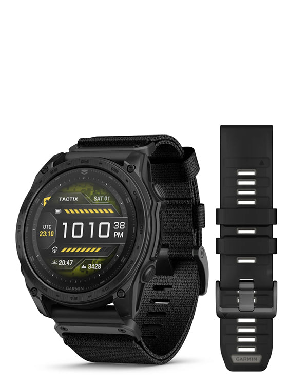 Garmin Tactix 8 AMOLED 51mm Front with Strap