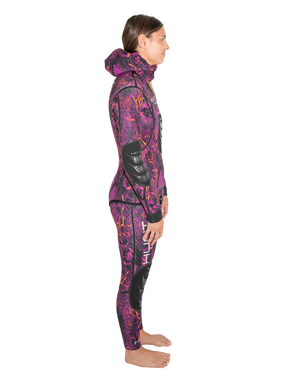 Huntmaster Huntress Camo 3.5mm Ladies Wetsuit Side