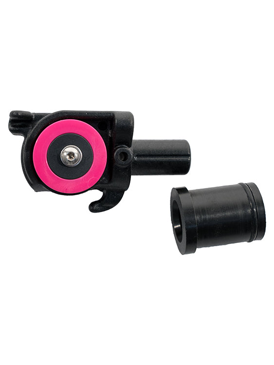 Huntmaster Inverted Roller Head Woomera Pink Side