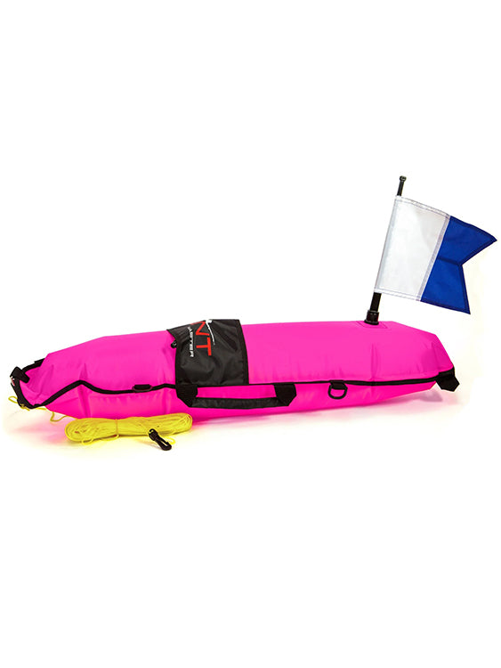 Huntmaster Scout Gen 1 Torpedo Inflatable Float 90cm Pink