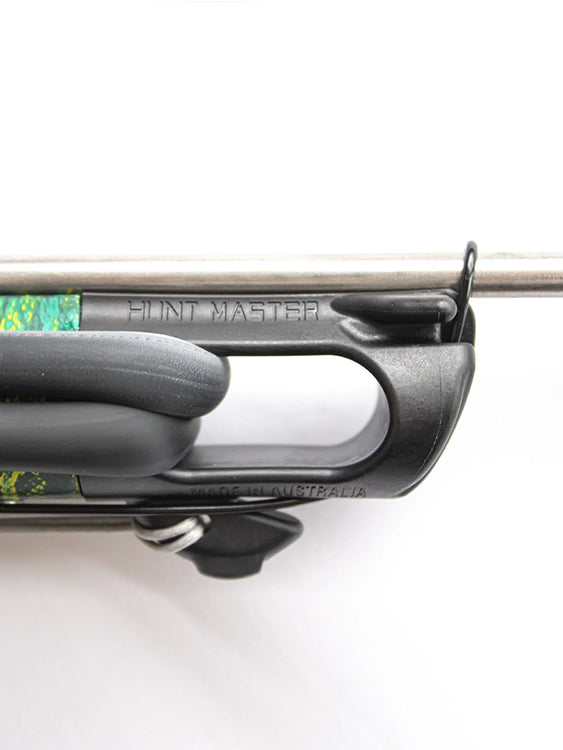 Huntmaster Speargun Head Open Muzzle Yalga Installed Side Double