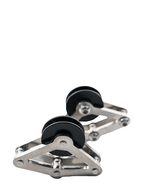 Huntmaster Stainless Steel Pulley Single Bottom