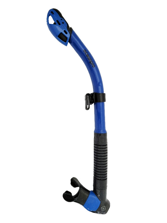 Ocean Pro Typhoon Dry Snorkel Blue Black