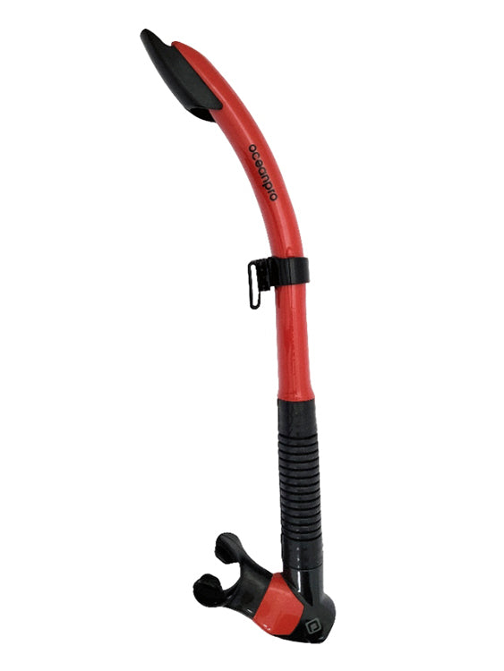 Oceanpro Typhoon SD Snorkel Black Red