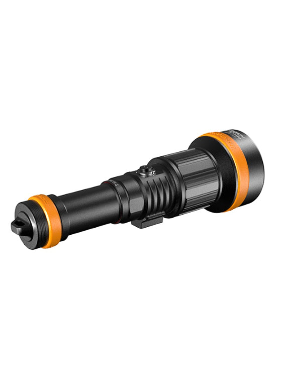 Orcatorch ZD710 MK2 Adjustable Beam 2700 Lumen Dive Torch Side