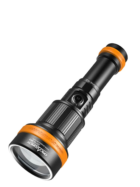 Orcatorch ZD710 MK2 Adjustable Beam 2700 Lumen Dive Torch