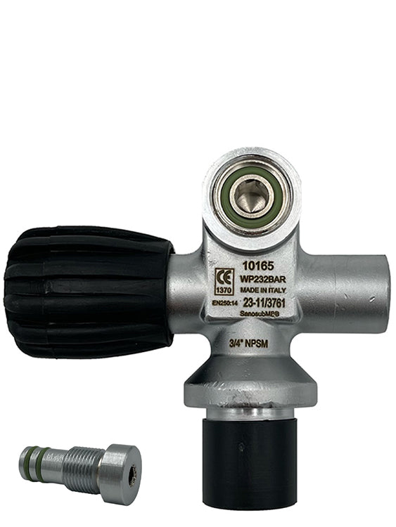 Sanosub 232 Bar Manifold Valve LHS with Blanking Plug