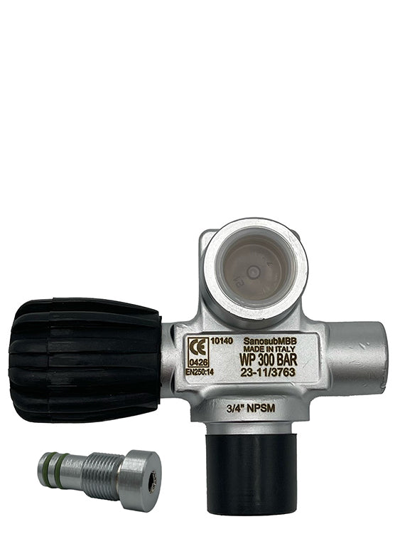 Sanosub 300 Bar Manifold Valve LHS with Blanking Plug