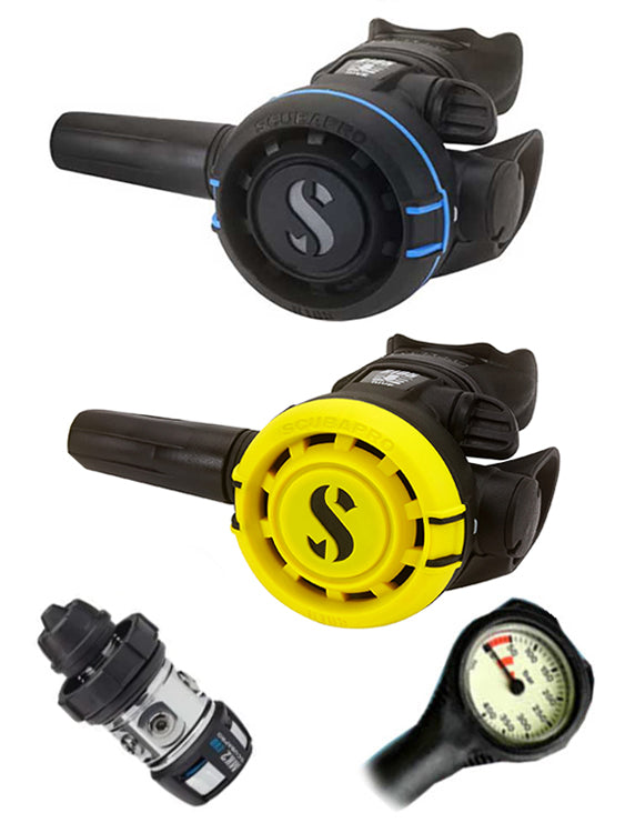 Scubapro MK2 Evo R105 / R105 Octopus Regulator Set DIN