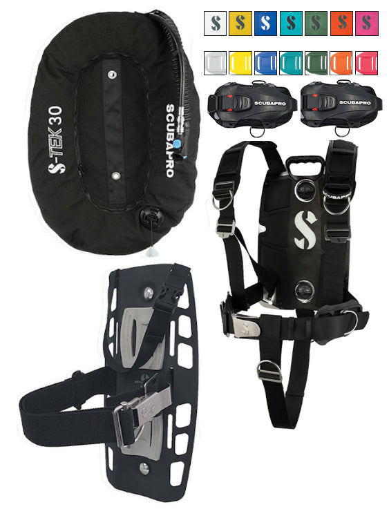 Scubapro S-Tek 30lb Pro Single System