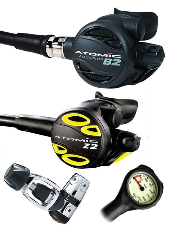 Atomic Aquatics B2 Regulator Set with Free SPG ($1799) | ODG Australia