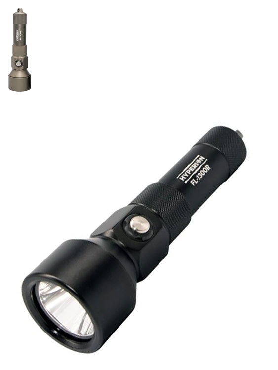 Hyperion FL1300R Dive Torch ($139) | ODG Australia